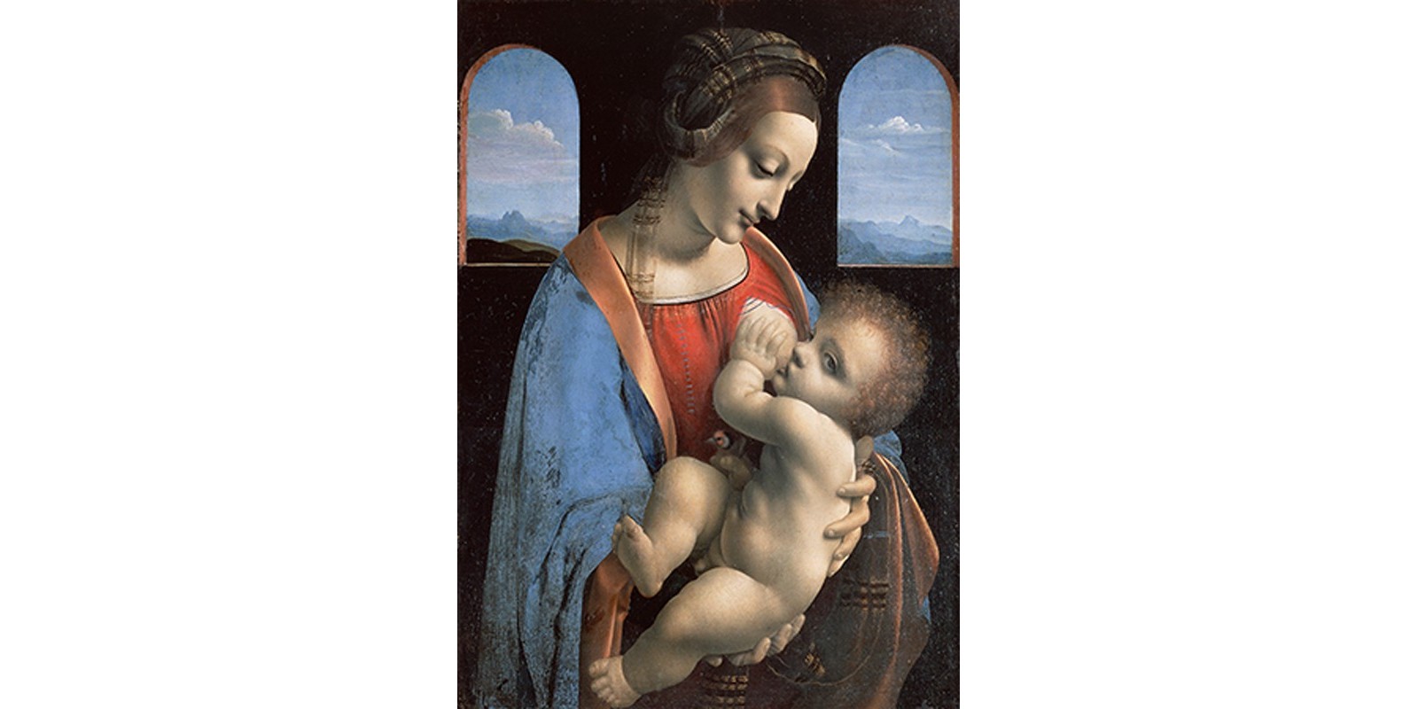 Leonardo Da Vinci - Madonna and Child (Madonna Litta)