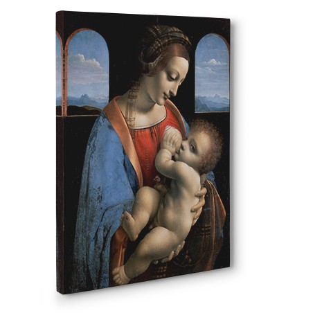 Leonardo Da Vinci - Madonna and Child (Madonna Litta)