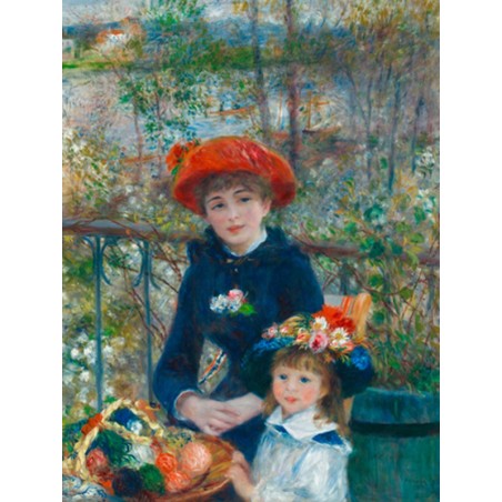 Renoir Pierre Auguste - Two Sisters (On the Terrace)