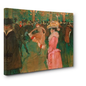 Henri Toulouse-Lautrec - At the Moulin Rouge: The Dance