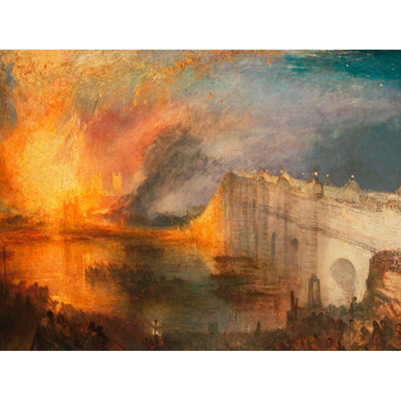 William Turner - The Burning of the Houses of Lords and Commons