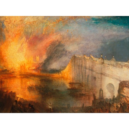 William Turner - The Burning of the Houses of Lords and Commons