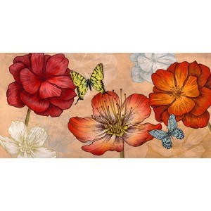Eve C. Grant - Flowers and Butterflies (Neutral)