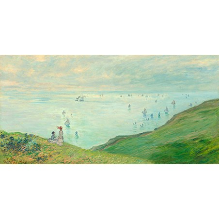 Claude Monet - Cliffs at Pourville