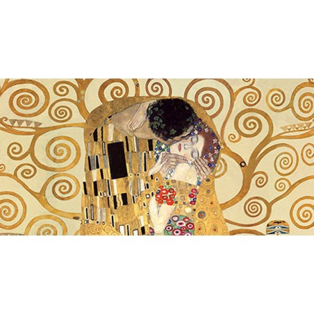 Gustav Klimt - The Kiss (detail)