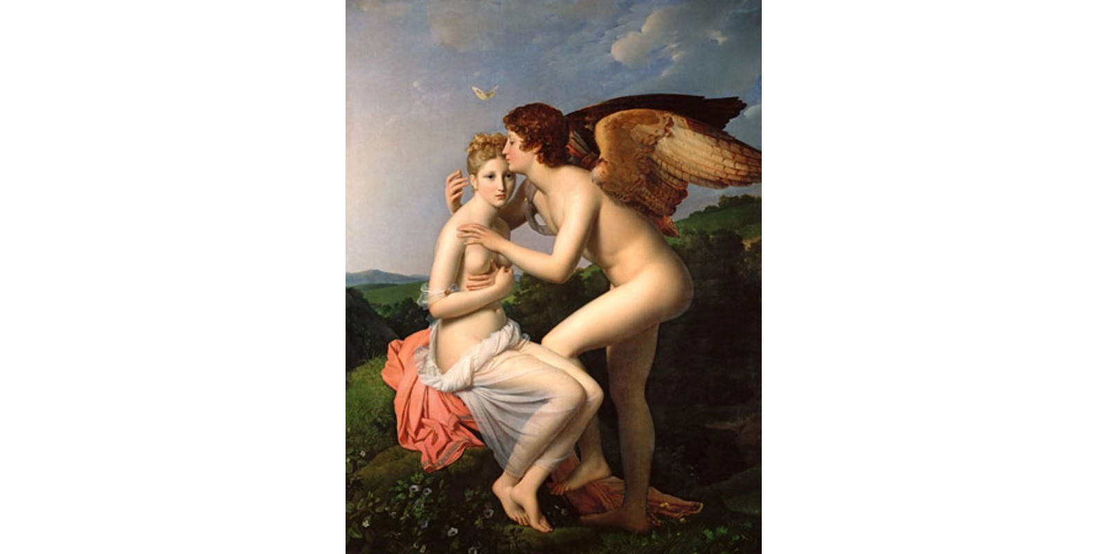 FRANCOIS PASCAL SIMON GERARD - Cupid and Psyche