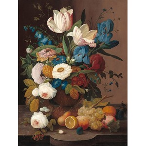 SEVERIN ROESEN - Still Life, Flowers, and Fruit