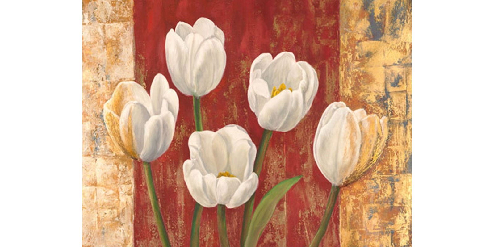 JENNY THOMLINSON - Tulips on Royal Red