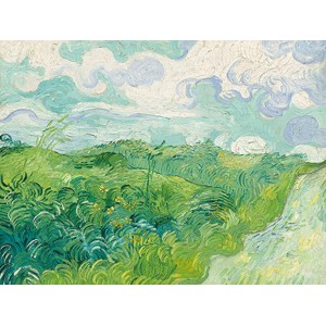 VINCENT VAN GOGH - Green Wheat Fields, Auvers