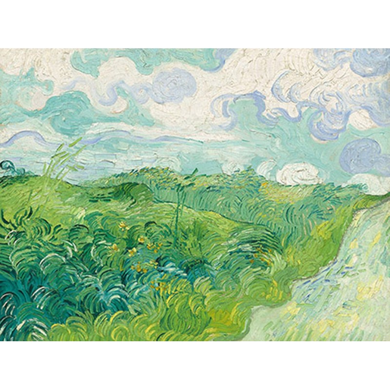 Vincent Van Gogh - Green Wheat Fields, Auvers  | Pg-Plaisio.gr