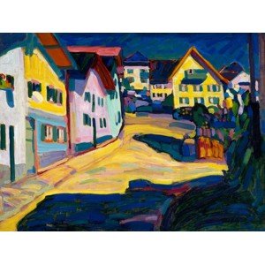 Wassily Kandinsky - Murnau Burggrabenstrasse