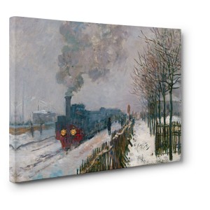 Claude Monet - Le train dans la neige