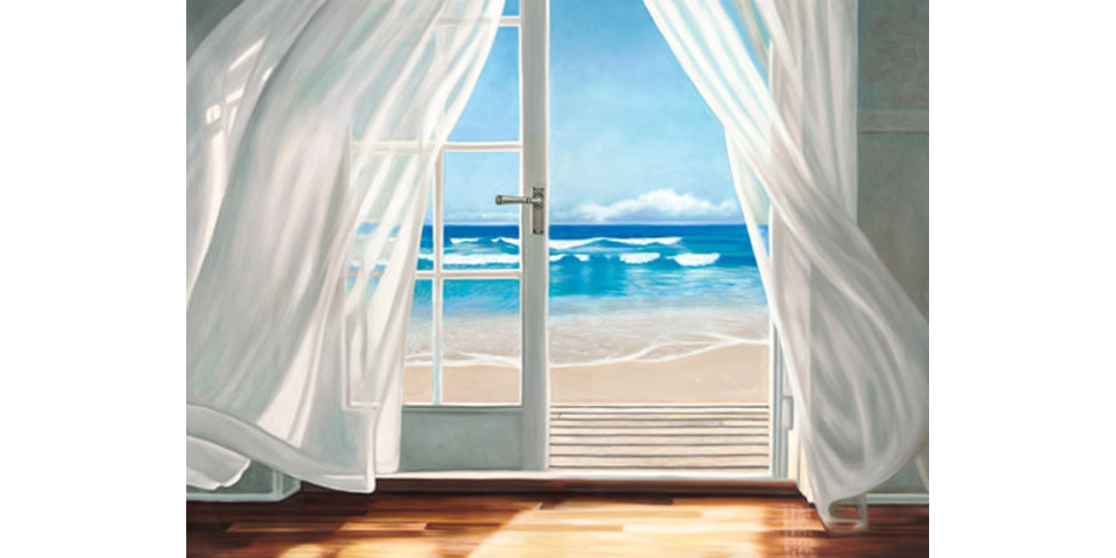 Pierre Benson - Window by the Sea