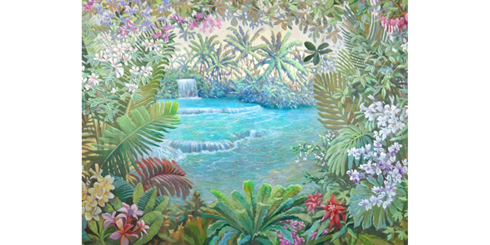 Andrea Del Missier - Cascata tropicale (detail)