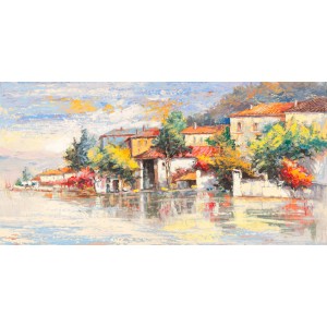 Luigi Florio - Paese sul lago