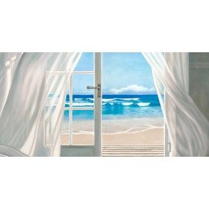 Pierre Benson - Window by the Sea (detail)