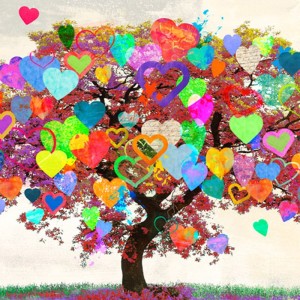 Malia Rodrigues - Tree of Love (detail)