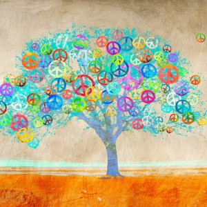 Malia Rodrigues - Tree of Peace (detail)